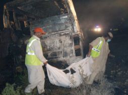 Los civiles iban a bordo de una camioneta en la ciudad de Quetta que se dirigía hacia la frontera afgana. ARCHIVO  /