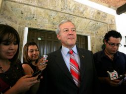 Fernando Guzmán explicó que se pretende que los municipios presenten proyectos para recibir recursos. E. BARRERA  /