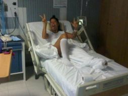 Estará en reposo absoluto durante tres semanas. FOTO DE TWITTER @LaGuzmanOficial  /