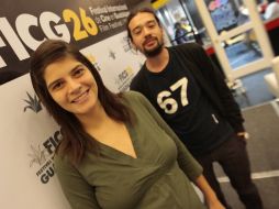 Amelia Guzmán e Israel Cárdenas estuvieron presentes en el recién concluido FICG con ''Jean Gentil''. S. NÚÑEZ  /