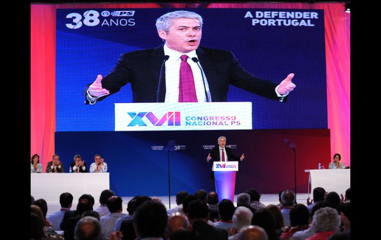 José Socrates, secretario general del Partido Socialista de Portugal. AP  /