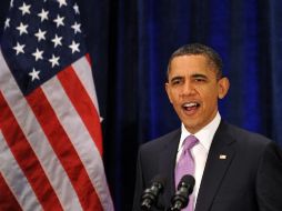 Barack Obama firmó el sábado la ley de finanzas provisoria de siete días hasta que se vote el acuerdo final. ARCHIVO  /