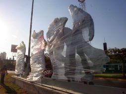 Los patinadores finalmente han llegado a la que será su sede definitiva.• A. GARCÍA  /