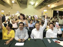 Jesús Zambrano, presidente nacional del PRD, presentó una nueva propuesta que contempla una alianza con PT y Convergencia. EL UNIVERSAL  /