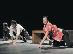 La puesta en escena Más pequeños que el Guggenheim está dirigida por Alejandro Ricaño.A.HINOJOSA  /