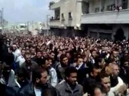 as protestas en Siria se tornan cada vez más violentas. REUTERS  /
