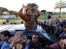 Los detalles del acuerdo que supuestamente aceptó el mandatario libio se darán a conocer en un comunicado. AP  /