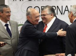 La semana pasada, Agustín Carstens acudió a comparecer ante senadores. NOTIMEX  /