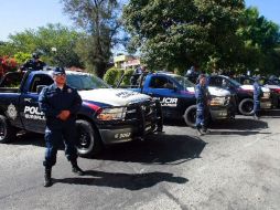El crédito será invertido en equipamiento para los cuerpos policiacos. ARCHIVO  /