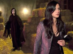 Courteney Cox en una escena de ''Scream 4''. EFE  /