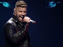 El cantante puertorriqueño Ricky Martin fue ovacionado por 14 mil personas. EFE  /