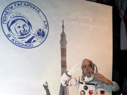 Celebrarán el cincuentenario del vuelo de Gagarin con una cena tradicional. EFE  /