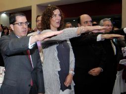 Miguel Alfaro Aranguren rindió protesta en su tercer y último año al frente del máximo órgano comercial de Jalisco. ESPECIAL  /