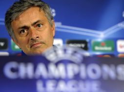 Mourinho no quiere hablar sobre el partido del fin de semana contra el Barcelona. AFP  /