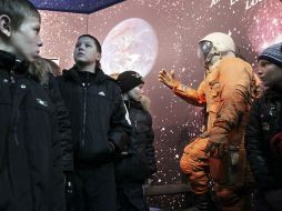 La ONU conmemoró hoy el hito logrado por el soviético Yuri Gagarin. EFE  /