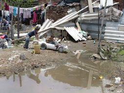 Algunas zonas del municipio sufren de inundaciones en la temporada de lluvias. ARCHIVO  /