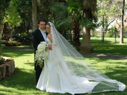 Rogelio y Adriana unieron sus vidas en una hermosa ceremonia.  /