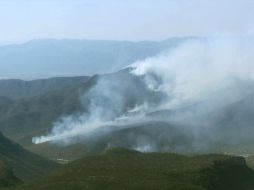 La conflagración que ha consumido más de 100 mil hectáreas. EFE  /