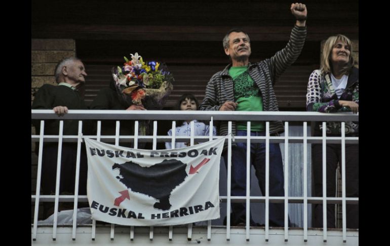 José María Sagarduy, alias “Gatza”, salió de la prisión de Jaén después se ser detenido en 1980. AP  /