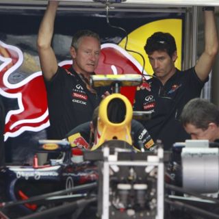 Webber niega estar inquieto por gran momento de Vettel