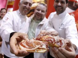 Todos los paladares sucumben ante el jamón. EFE  /
