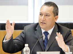 Francisco Blake Mora, afirma que el Gobierno se basa en cinco puntos para combatir al narcotráfico. EL UNIVERSAL  /