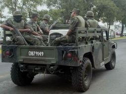 Soldados pertenecientes a la Décima Quinta Zona Militar realizaron los operativos gracias a denuncias anónimas. ARCHIVO  /