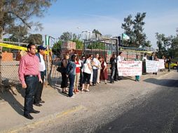 Esta obra ha generado molestias entre vecinos e instituciones educativas de la zona. ESPECIAL  /