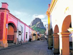 En las calles de Peña de Bernal se respira un aire de gastromía y cultura.ELUNIVERSAL  /