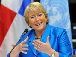 Michelle Bachelet, expresidenta de Chile y directora ejecutiva de ONU mujeres. EFE  /
