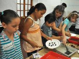 La muestra generar un espacio de expresión para que niños y niñas dialoguen entre sí. ESPECIAL  /