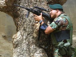 El golpe a las FARC se dio en una zona selvática del departamento del Chocó, al noroccidente de Colombia. ARCHIVO  /