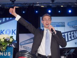 Jyrki Katainen, líder del partido de la Coalición Nacional Finlandesa. EFE  /