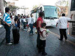 Esta mañana, la Secretaría de Turismo dio el banderazo de salida a los paseos gratuitos a destinos jaliscienses. E. BARRERA  /