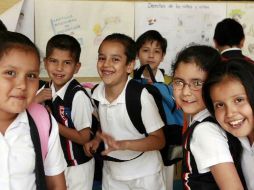 Los niños recibieron pláticas informativas y obras de teatro para prevenir actividades delictivas de su parte. ARCHIVO  /