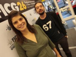 Los realizadores Laura Amelia Guzmán e Israel Cárdenas atrapan con su relato. S. NÚÑEZ  /