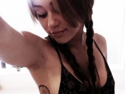 Desde febrero se supo que la joven cantante se había realizado un nuevo adorno en su cuerpo. TWITTER MILEY CYRUS  /