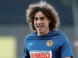 Ochoa y el América se meten mañana al Estadio Centenario para buscar su acceso a octavos frente al Nacional de Uruguay. MEXSPORT  /