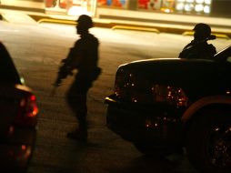 Elementos del Ejército realizaron la detención de las nueve personas. ARCHIVO  /