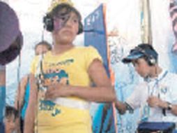 Cerca de seis mil niños tuvieron la oportunidad de visitar esta feria.  /