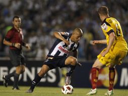 Humberto Suazo anotó el segundo tanto para los Rayados en el minuto 62. REUTERS  /