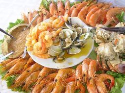 Los mariscos llegan a su auge en estas épocas. ESPECIAL  /