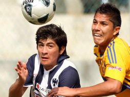 El jugador de Monterrey, Ulises Briceño, fue el autor de dos goles. MEXSPORT  /
