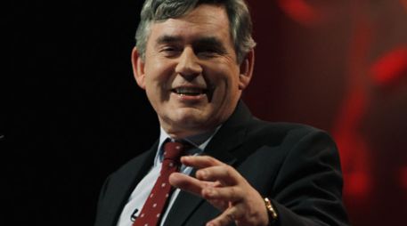 El ex primer ministro británico, Gordon Brown. ARCHIVO  /