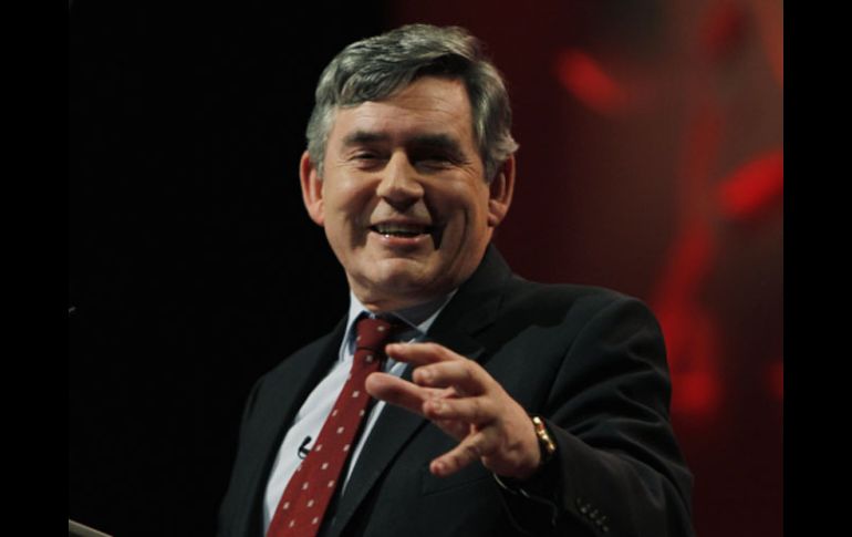El ex primer ministro británico, Gordon Brown. ARCHIVO  /
