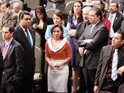 La bancada del PAN (foto) suscribió la iniciativa del PRI en todos sus términos. EL UNIVERSAL  /