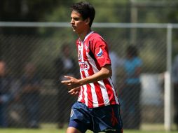 Raúl López, de Chivas, metió uno de los goles con la Selección Sub 17. MEXSPORT  /