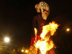 El Museo Dolores Olmedo se ha dado a la tarea de rescatar este rito de la quema de Judas. REUTERS  /