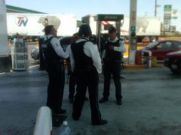 Agentes de la Procuraduría estatal acudieron para esclarecer el motivo de la agresión. O. RUVALCABA  /