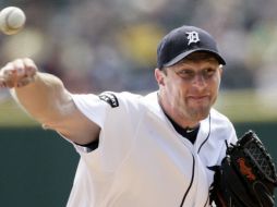 Max Scherzer Tigres llevó a los Tigres de Detroit a un triunfo por blanqueada. AP  /